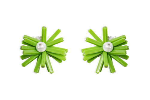 Phoebe Earrings Green